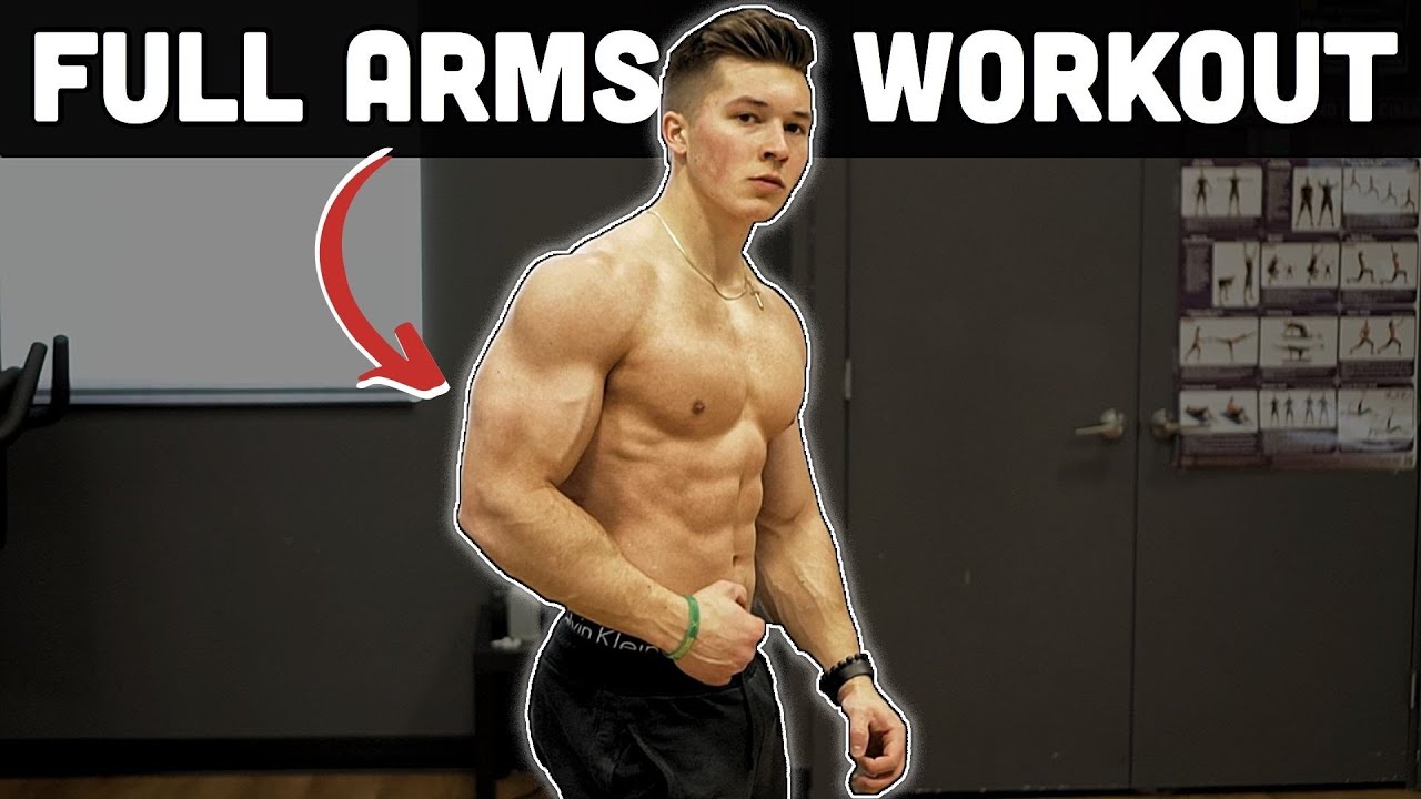 Total Biceps & Triceps Workout For BIGGER ARMS | German Volume Training: Arms
