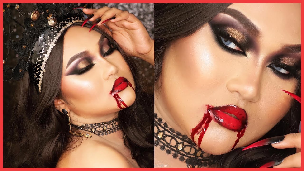 VAMPIRE QUEEN Makeup Tutorial | Halloween 2020 | Raisa Naushin