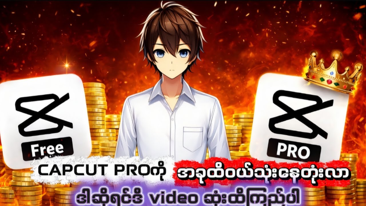 Capcut pro ကိုအခုထိဝယ်သုံးနေရတုံးတာဆို videoကိုဆုံးထိကြည်ဖီးဒေါင်းနည်း