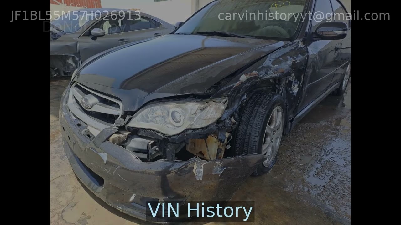 2007 Subaru LEGACY JF1BL55M57H026913