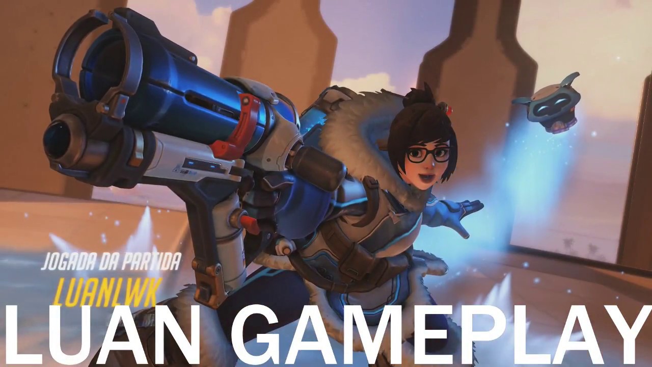 LUAN GAMEPLAYS JOGANDO OVERWATCH - PAULINHA DO ICEGURT