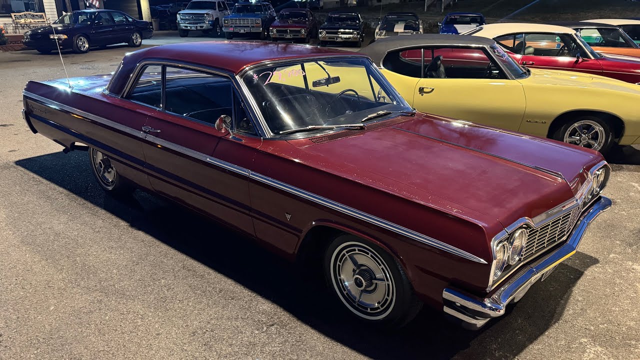 Test Drive 1964 Impala SOLD $29,900 Maple Motors #3354