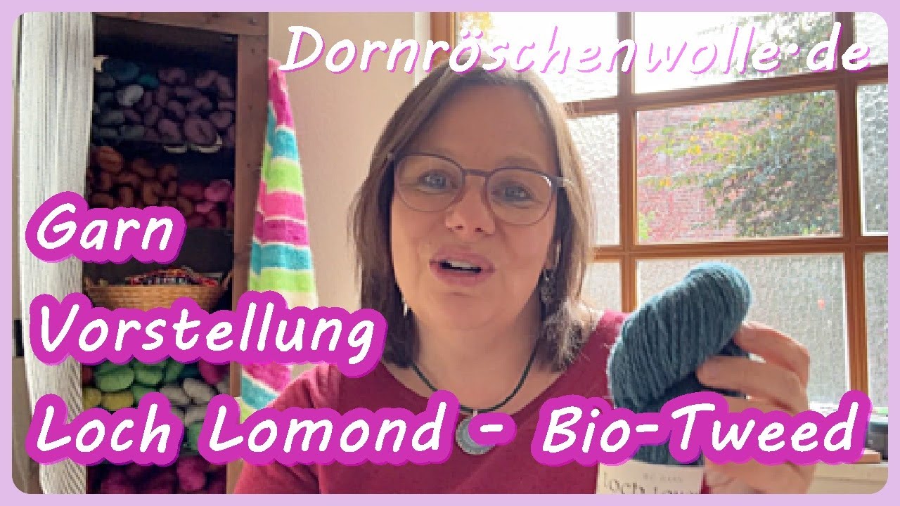 Garnvorstellung: Bio-Tweed-Wolle 