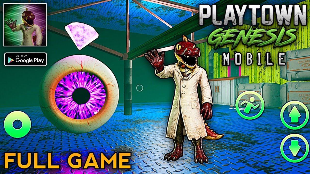 Playtown Genesis Mobile (New Mascot Horror Game) - ANDROID FULL GAME (No Death)
