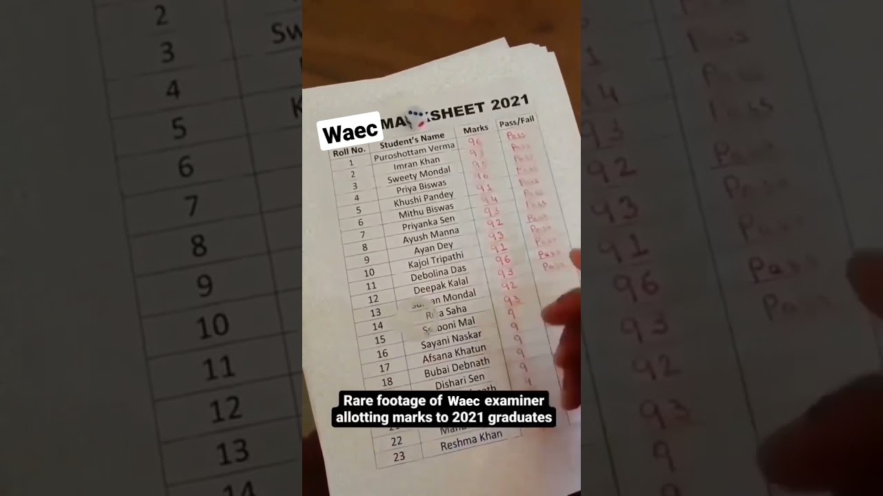 I wish this could be how the examiners mark our waec 😹😹  #WAEC #funny #examination