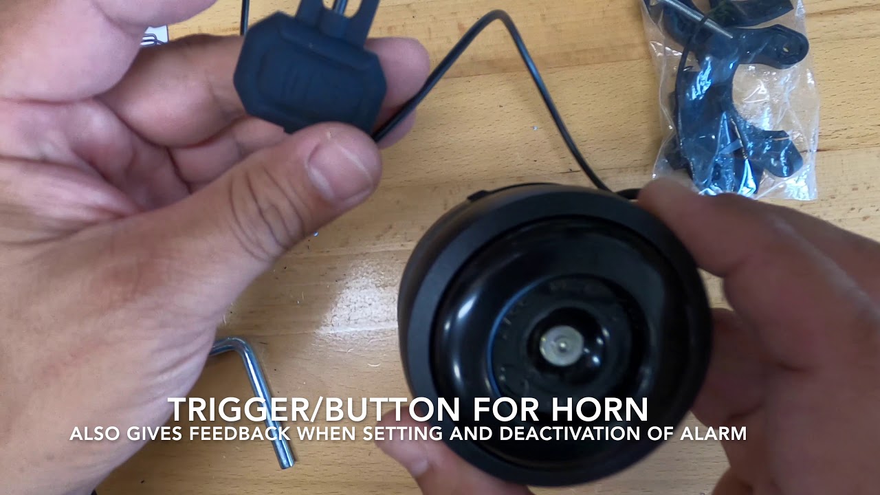 SOWUNO BIKE ALARM HORN 3 6 21