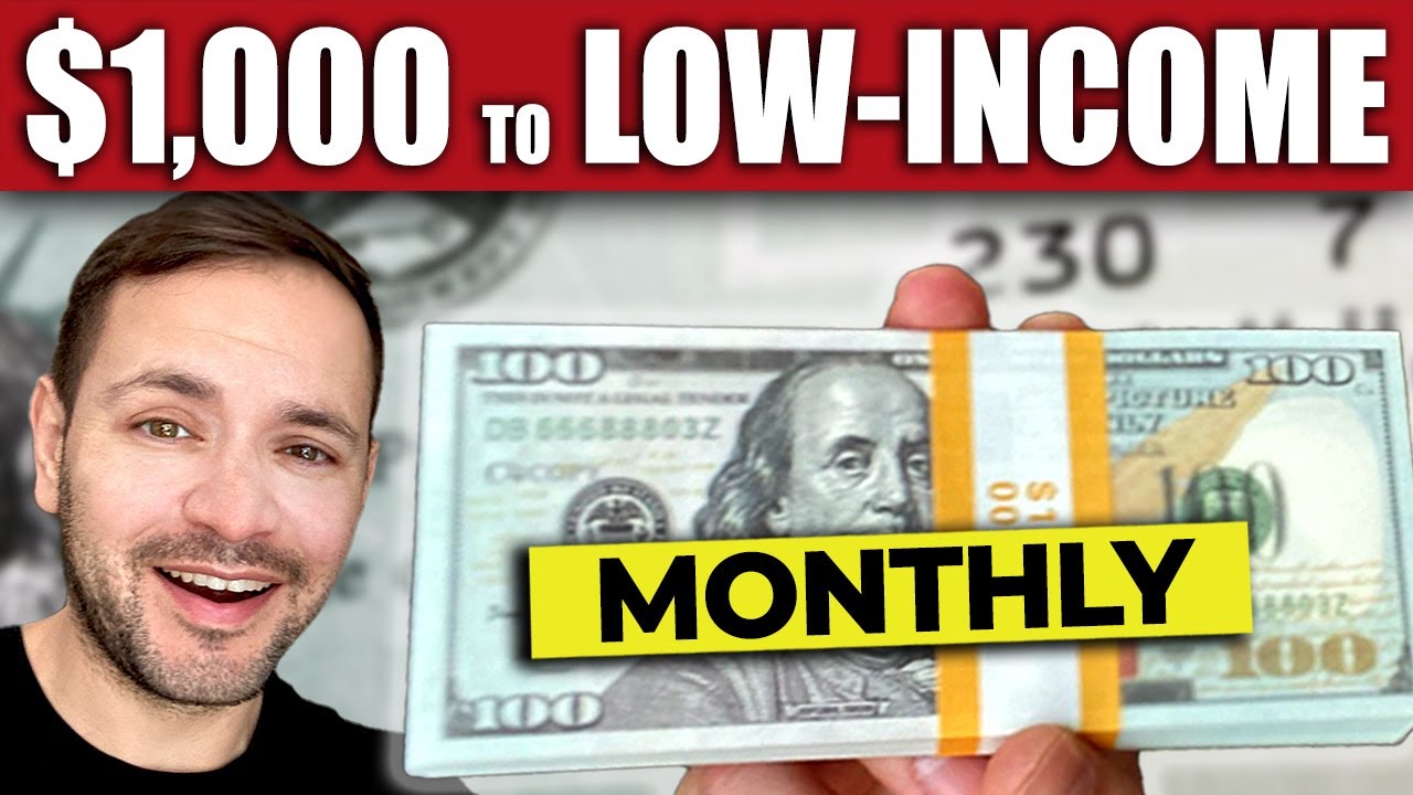 $1000/Month to LOW INCOME!! UBI - Stimulus Check Update