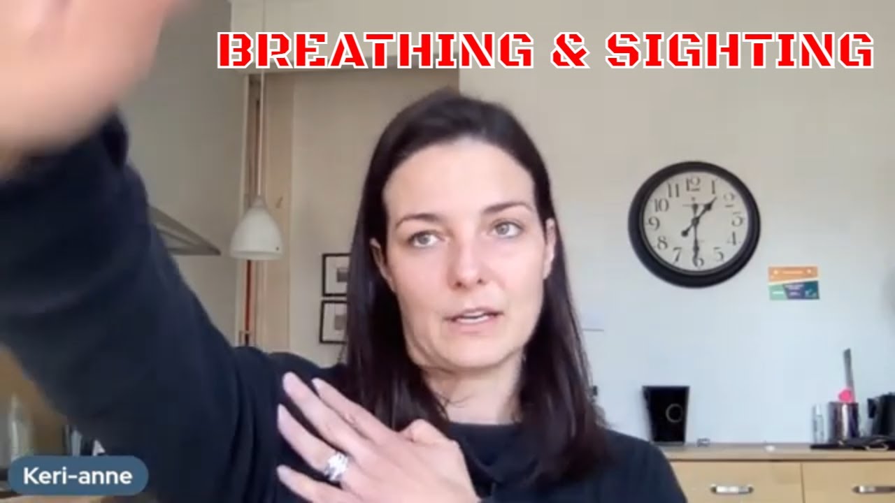 Breathing and sighting in open water with Keri-anne Payne