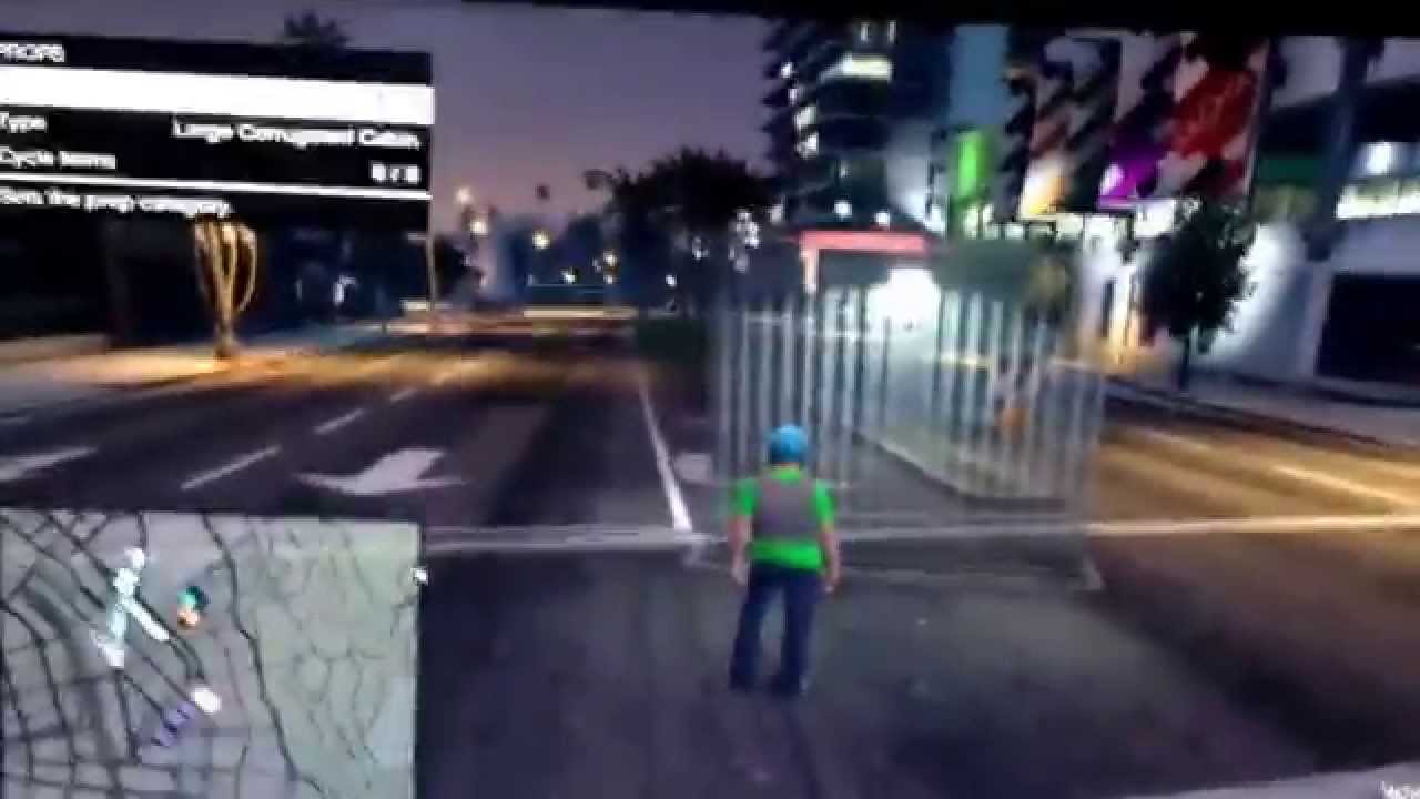 GTA spawn items online free mode