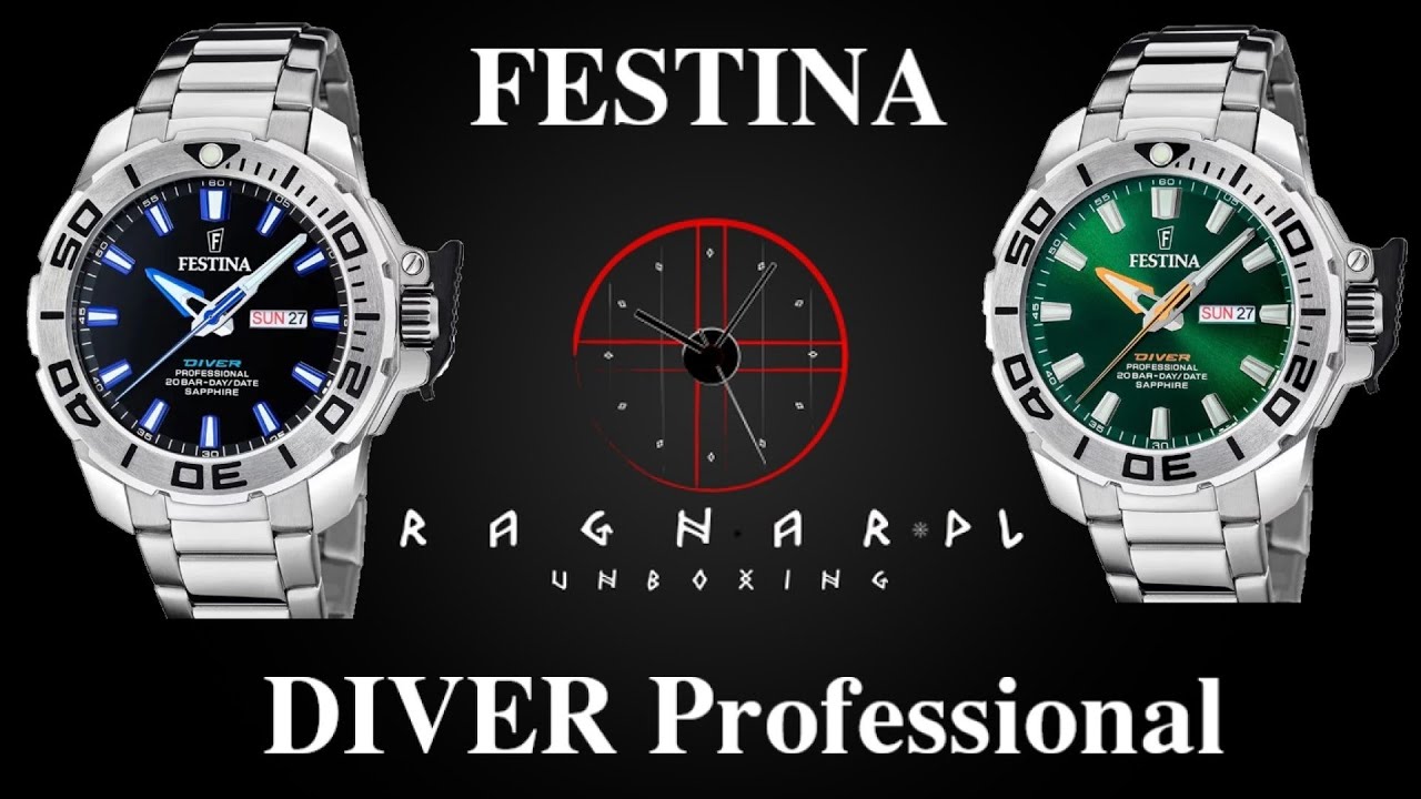 Festina Diver Professional - alternatywa dla Casio Duro? Recenzja, przymiarka, luma.