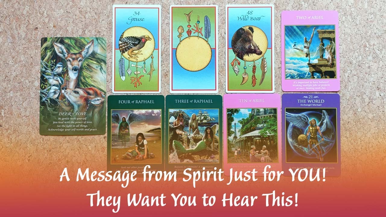 🥰💖A MESSAGE FROM SPIRIT JUST FOR YOU 💖They REALLY Want You to Hear This! 💖🥰Timeless Tarot Reading🙏