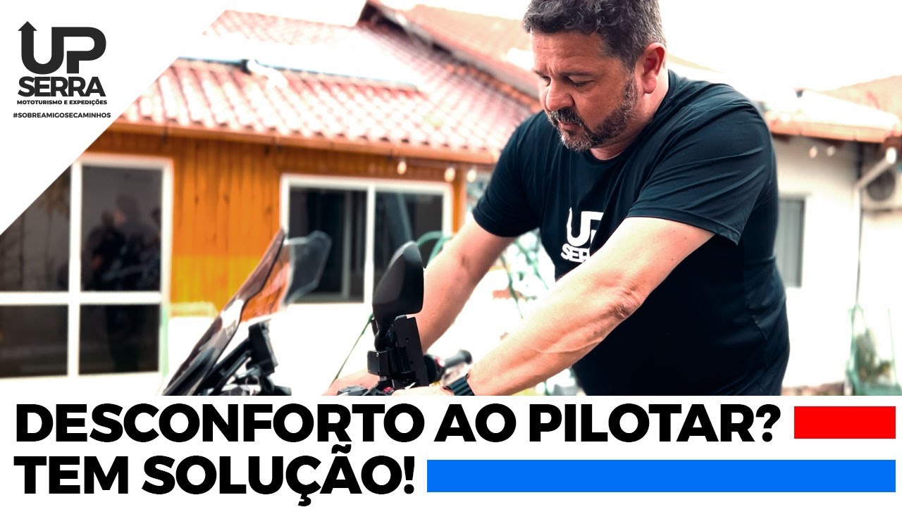 Desconforto ao pilotar? Tem solução!