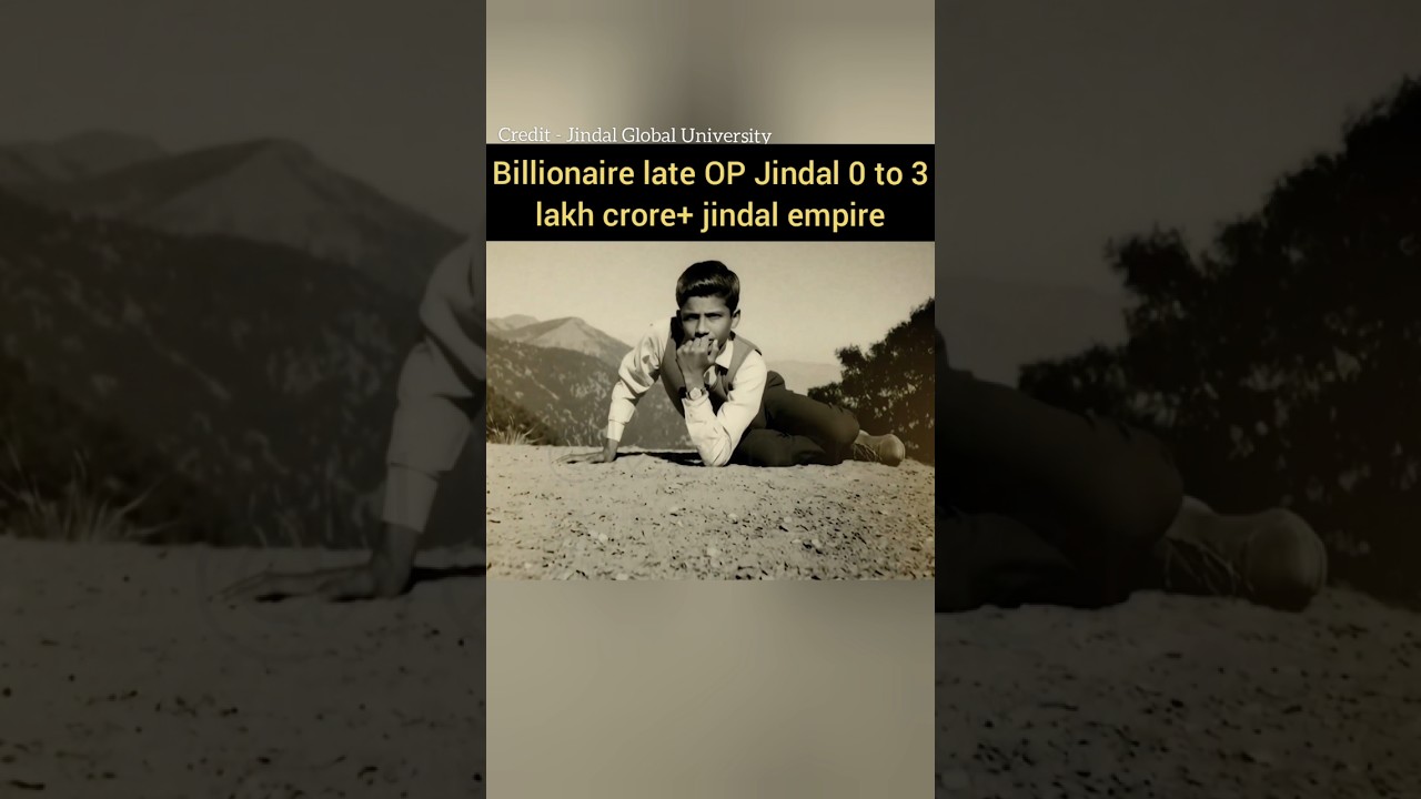 Billionaire O.P. Jindal: From Zero to a ₹3 Lakh Crore+ Industrial Empire 