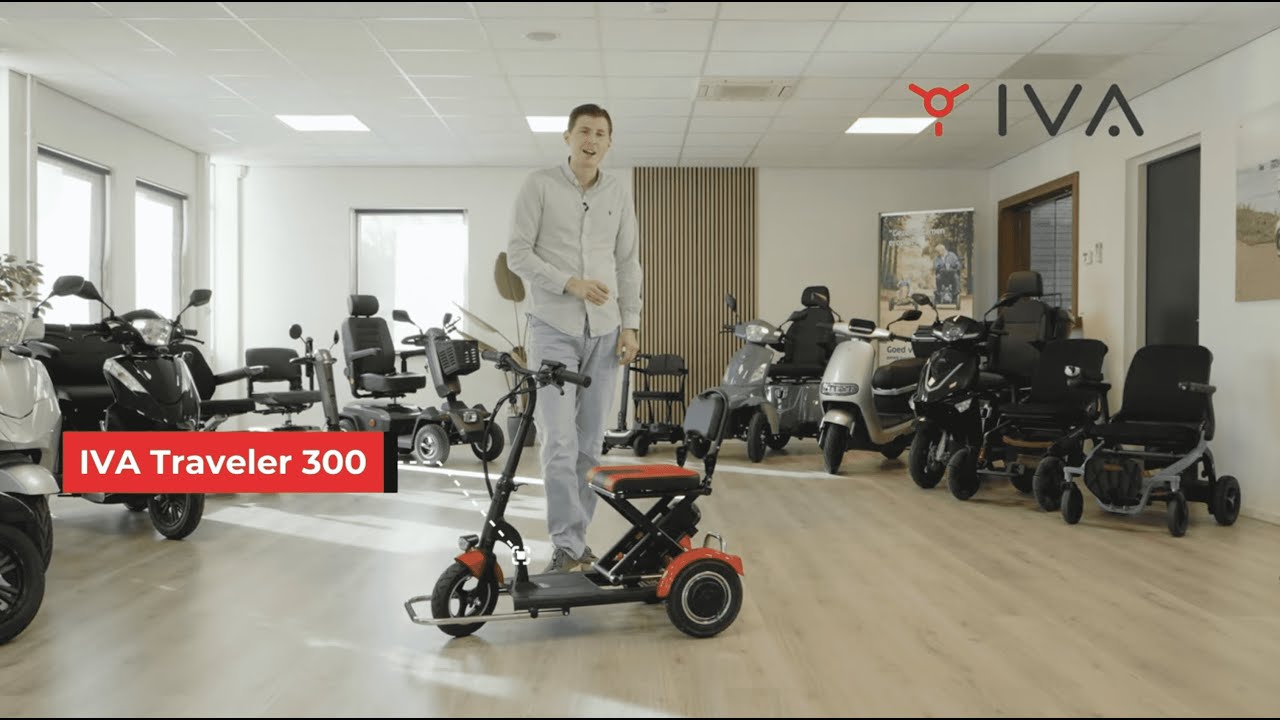 IVA Traveler 300 - Opvouwbare scootmobiel