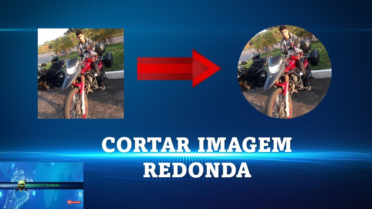 Como Cortar Imagem Redonda no Power Point SUPER F&Aacute;CIL