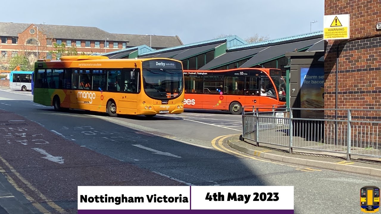 Buses at Nottingham Victoria (04/05/2023)