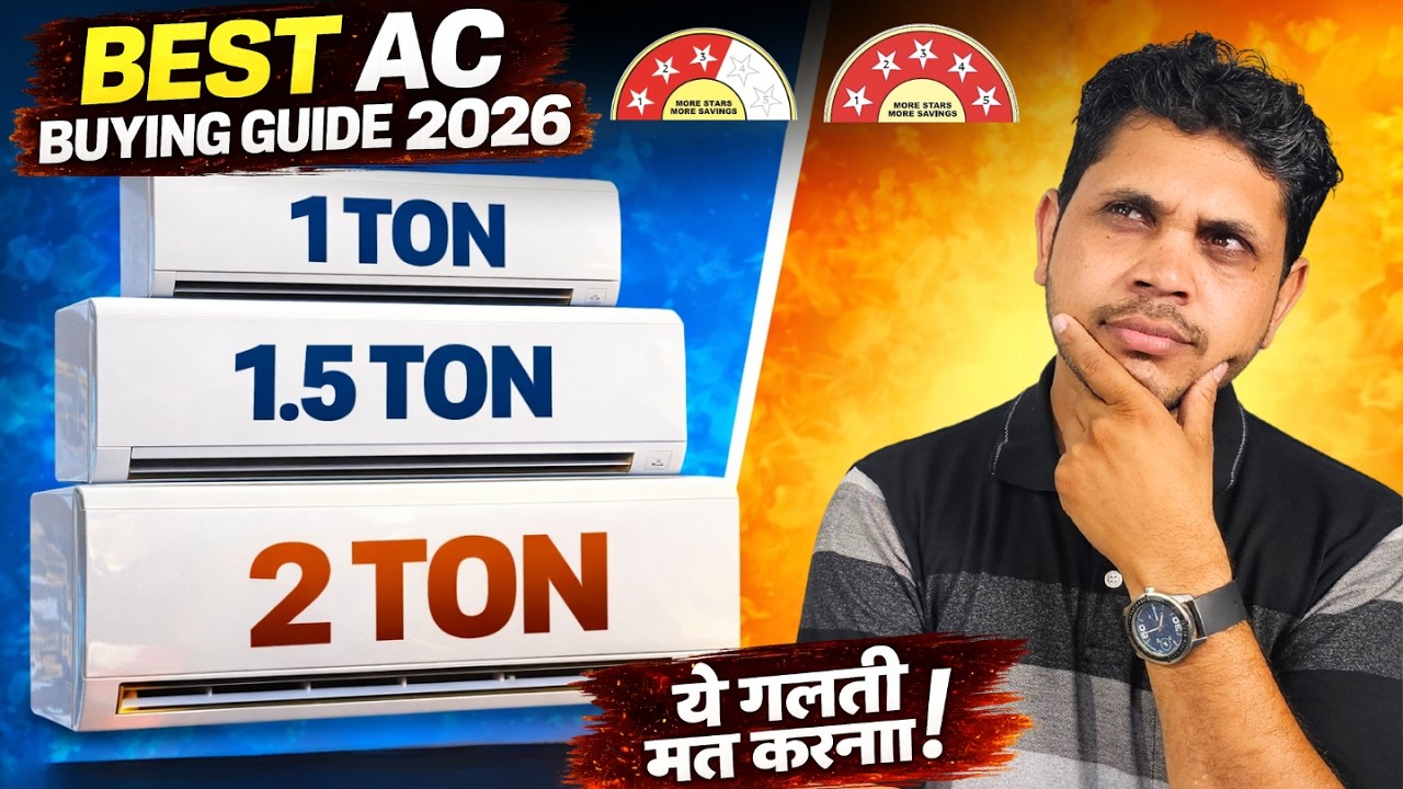 AC Buying Guide India 2026 | Inverter AC vs Normal AC | AC Konsa Lena Chahiye 2026