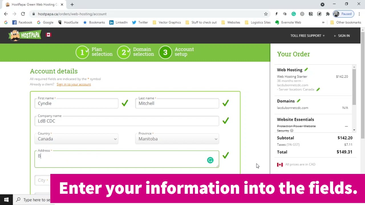 How to Setup Your Website Hosting with HostPapa