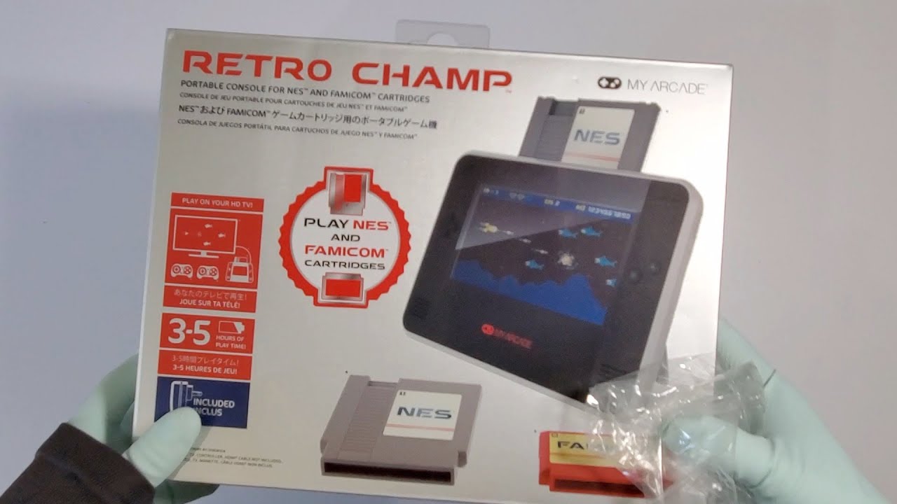 New Retro Champ  Unboxing + Gameplay