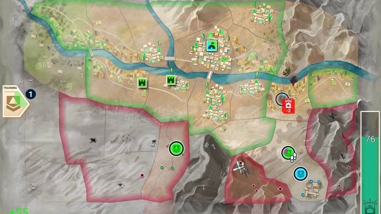 Rebel Inc. (IOS) - Southern Desert - General [Brutal, No Cheats, No Advisors]