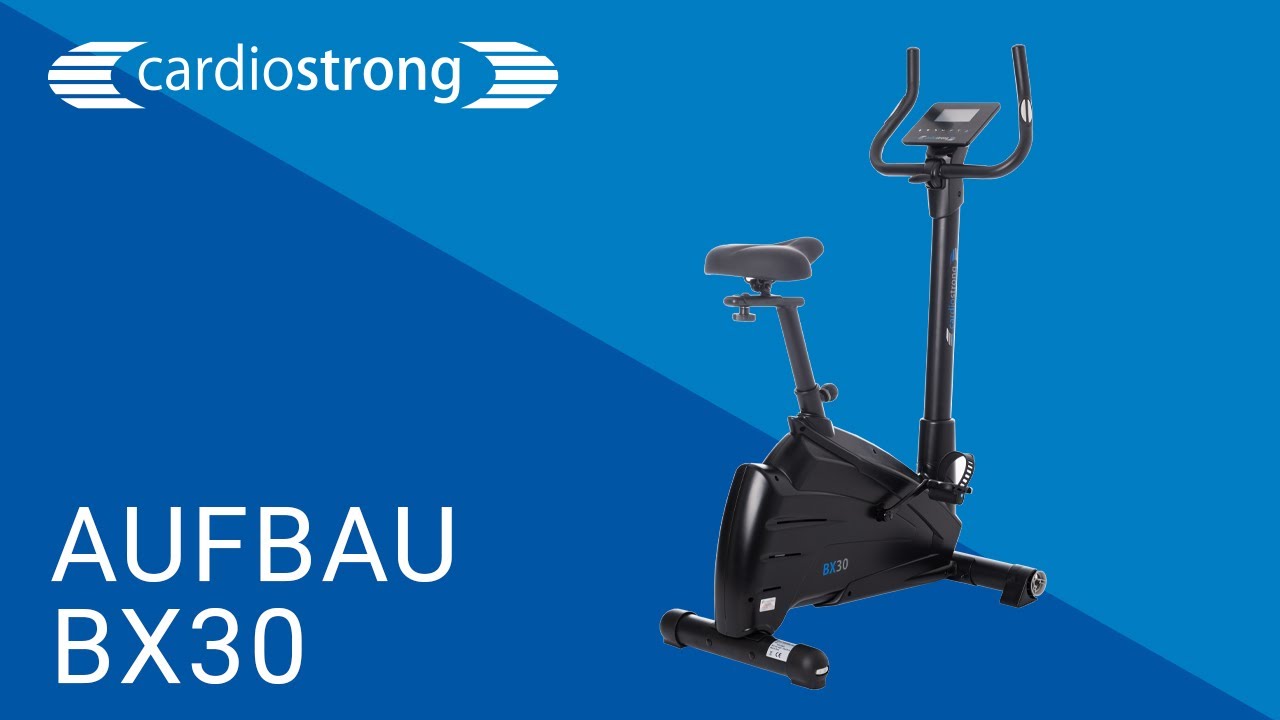 Aufbauvideo cardiostrong BX30 Ergometer | Montageanleitung