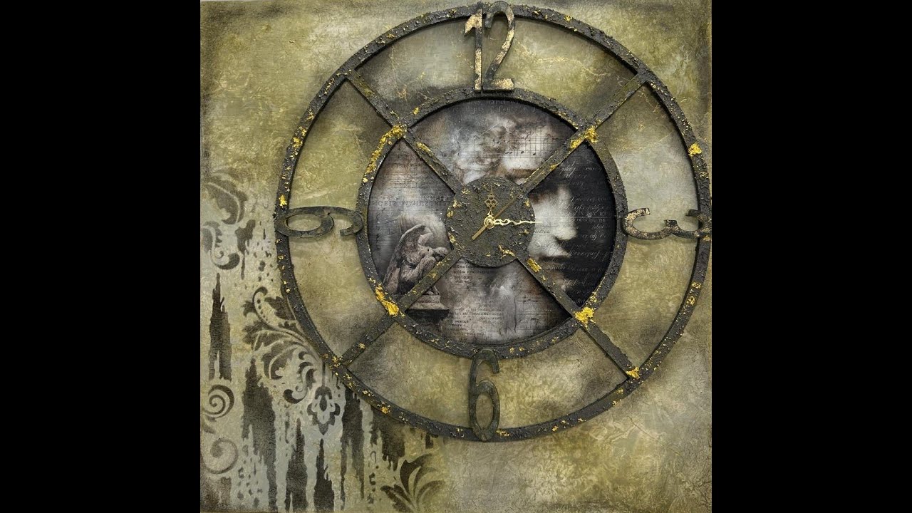 Mixed Media: Creando una pieza con alma,textura y efecto envejecido.