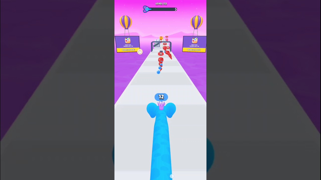 Snake run 3d game part 112 new playwin#gaming#snakegame
