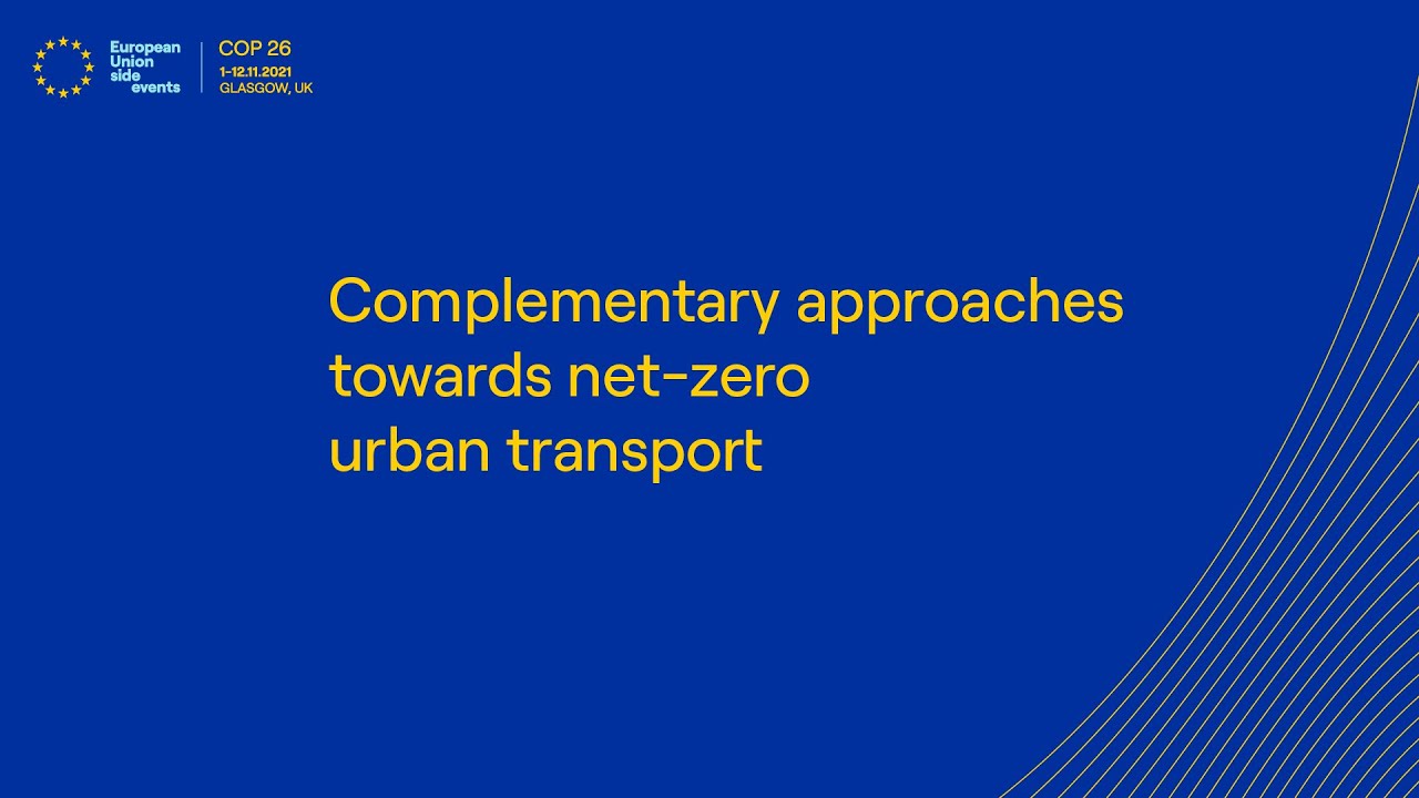 Complementary approaches towards net-zero urban transport (GMT Time)