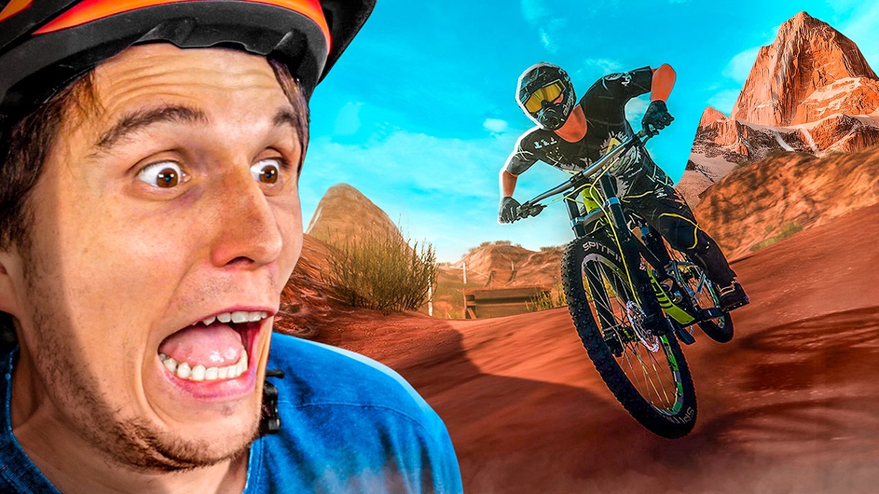 Die coolsten DOWNHILL-Strecken in AMERIKA im FAHRRAD SIMULATOR