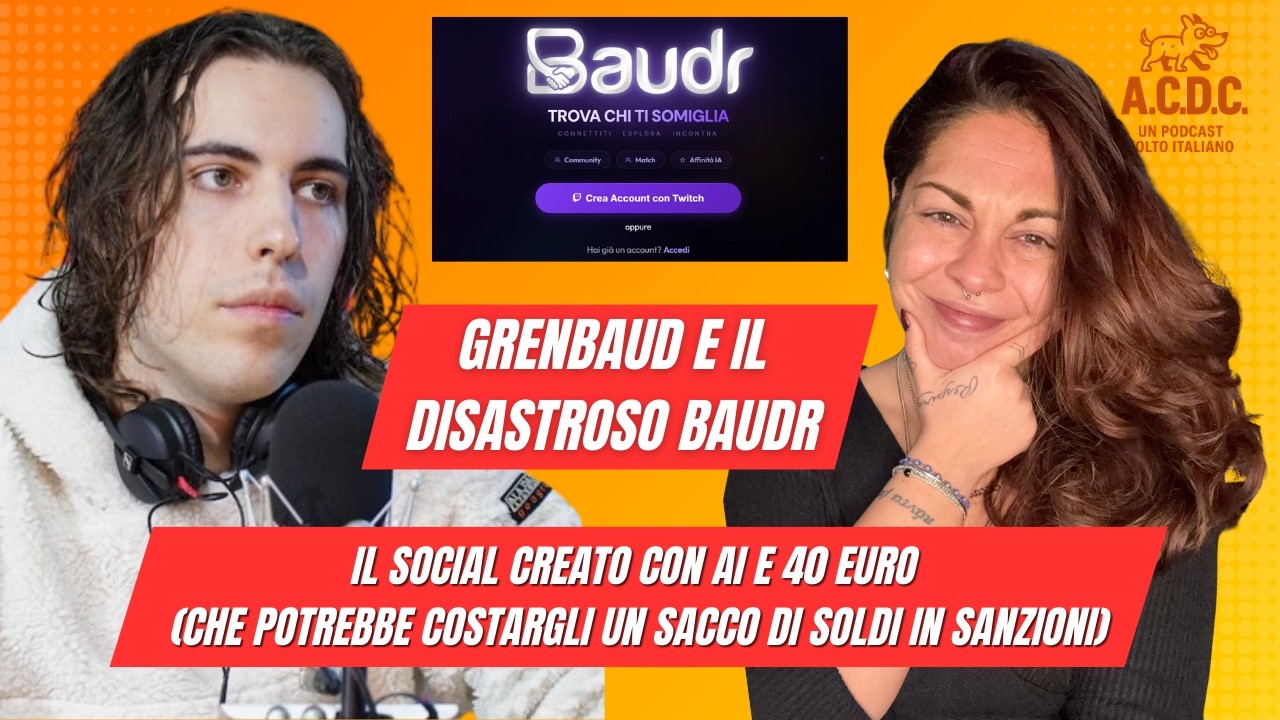 Lo strano caso di Baudr, il social creato da Grenbaud con 40 euro e AI ha enormi problemi