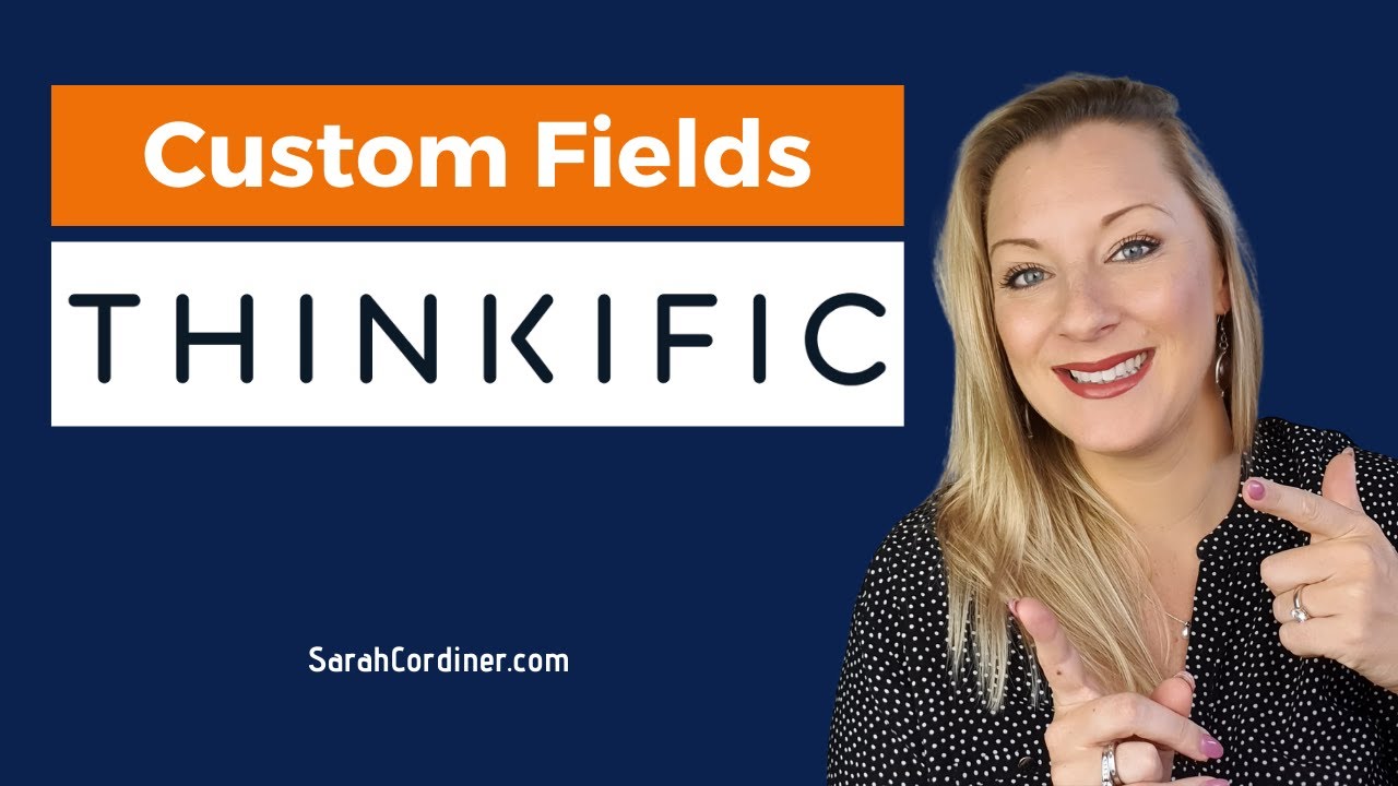 THINKIFIC: How To Add Custom Sign-Up Fields [Collect Extra Data About Students When They Enrol]