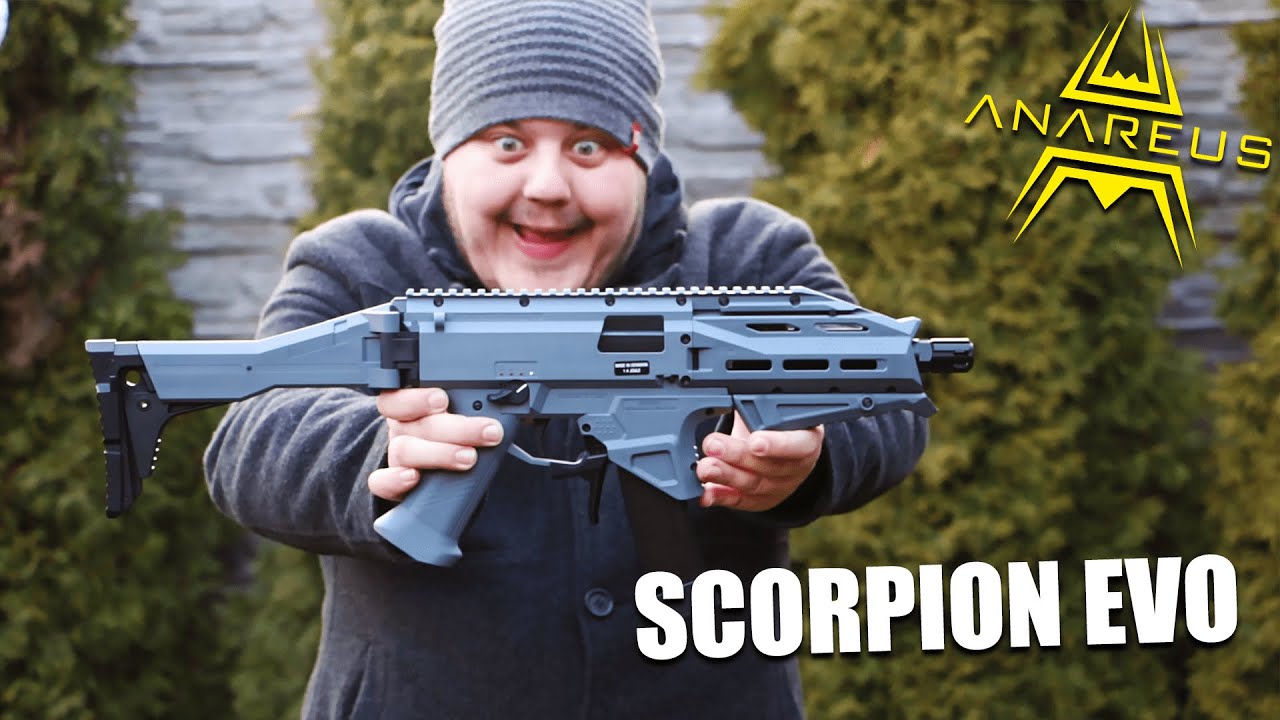 ÚJ AIRSOFT FEGYVER UNBOXING! - CZ SCORPION EVO 3 A1 😎 (ENG SUB)