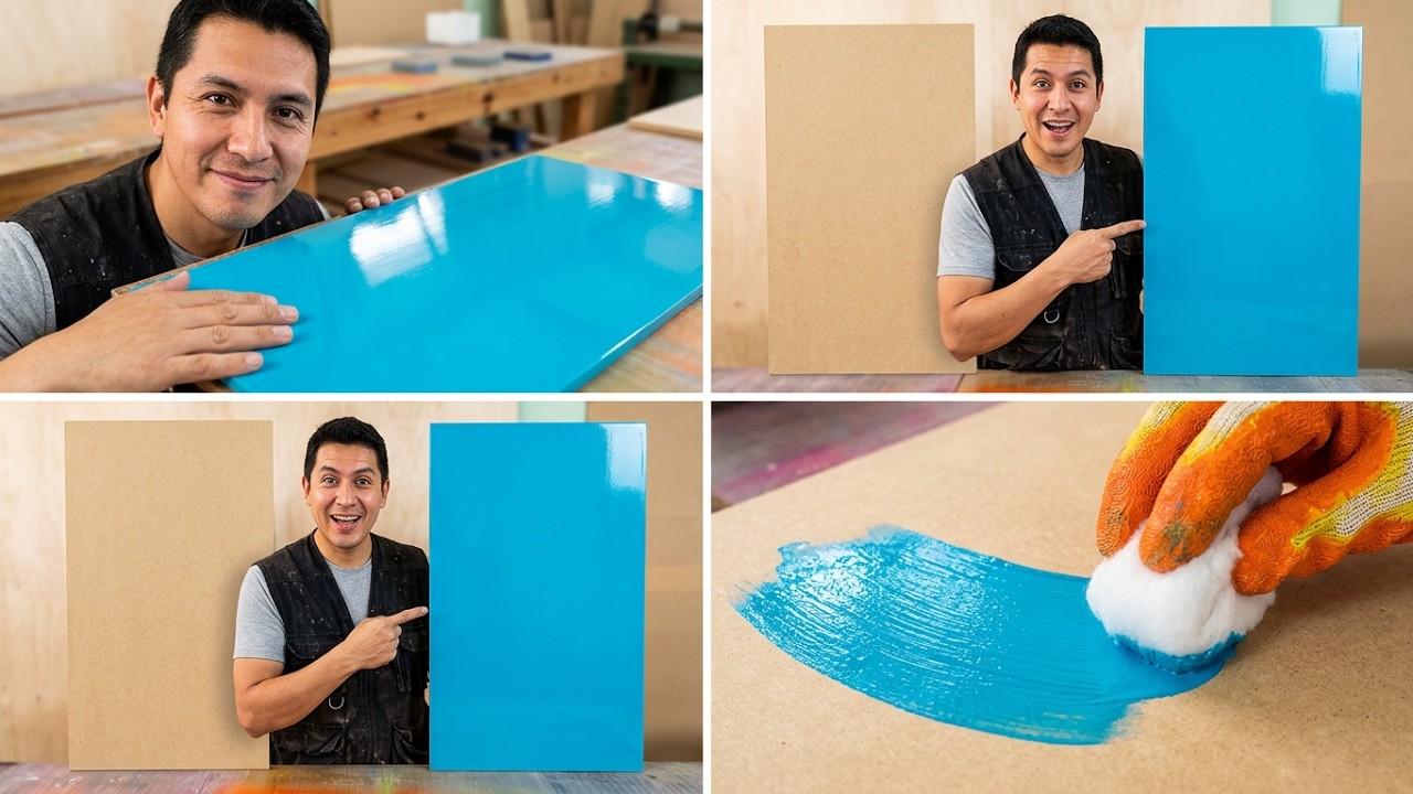 Pintar MDF De Forma Manual