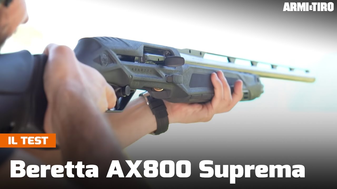 Beretta AX800 Suprema: il nuovo semiauto dedicato agli acquatici - Il test in anteprima