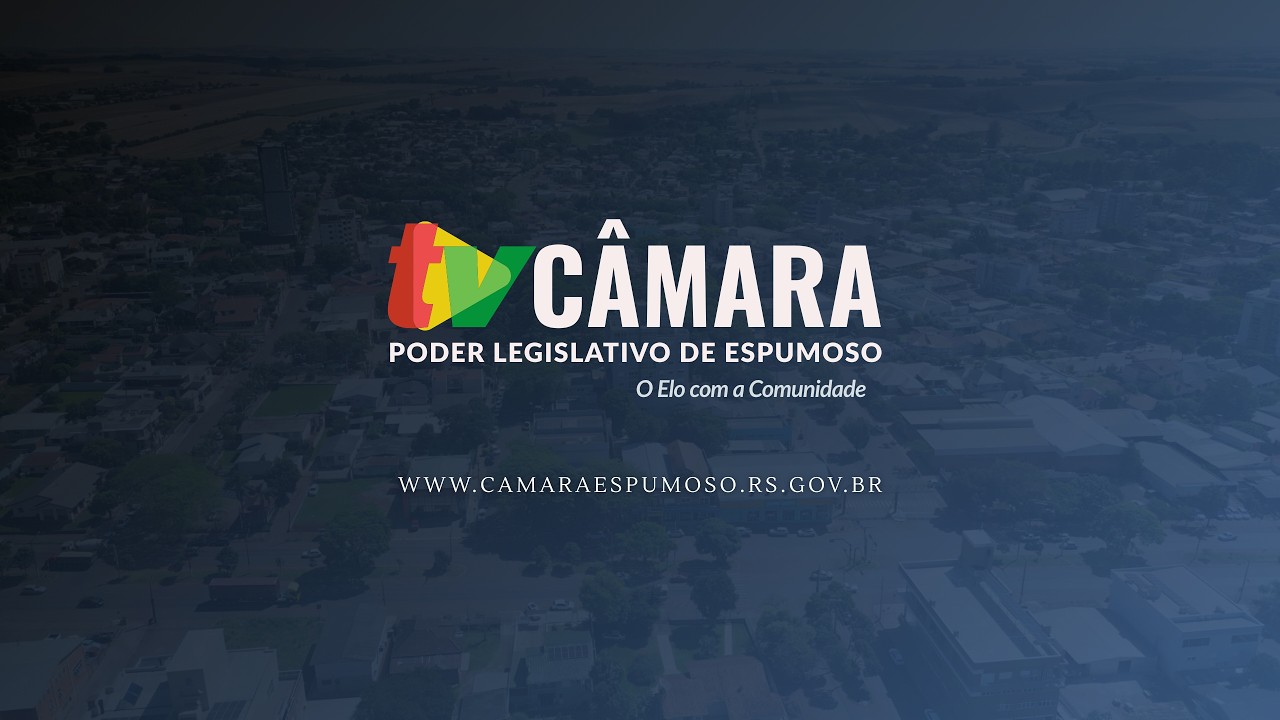AO VIVO - Sessão ordinária 09/02/2026 - Câmara Municipal de Espumoso.