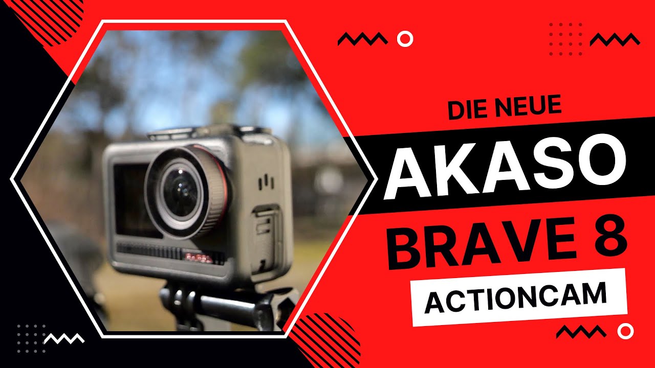 Die neue Action Kamera Akaso Brave 8 ! Der Mega Test 2022 ! Gut oder schlecht ?