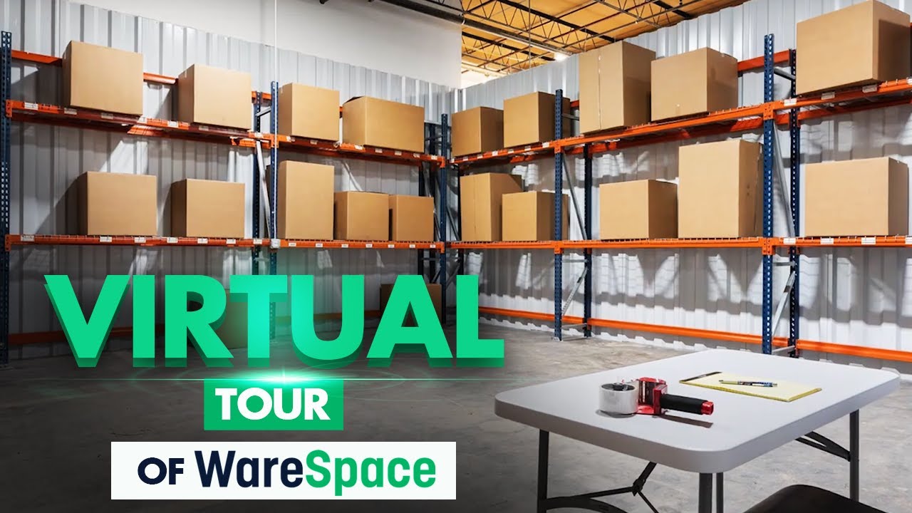Virtual Tour of WareSpace | Small Warehouse Space for your Growing Business
