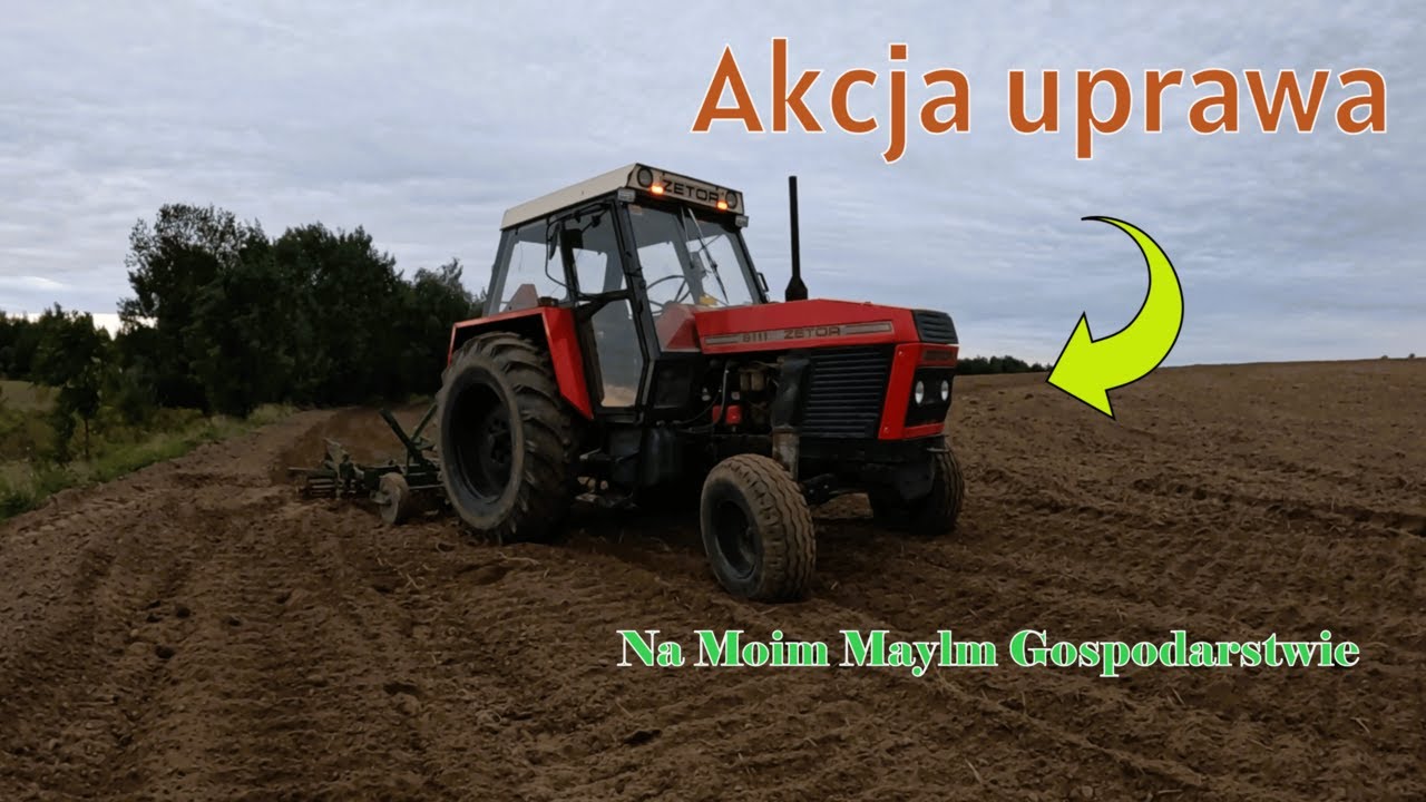 Pierwsza Uprawa Pola Pod Jęczmień !!! Moim Małym Zestawem !!! #rolnictwo #1k #diy #dlaciebie