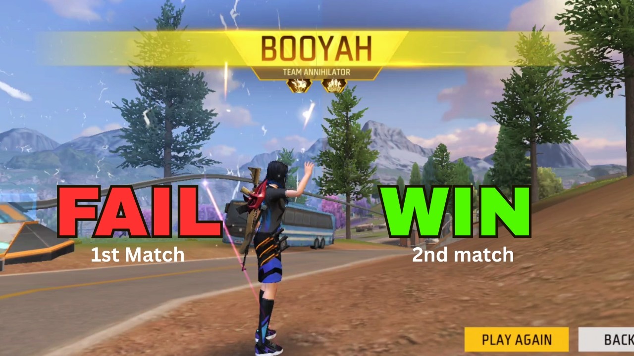 I FAILED... Then This then WON! Free Fire MAX Duo Battle Royale