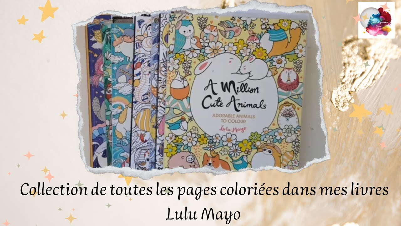 Collection de toutes les pages  coloriées de Lulu Mayo