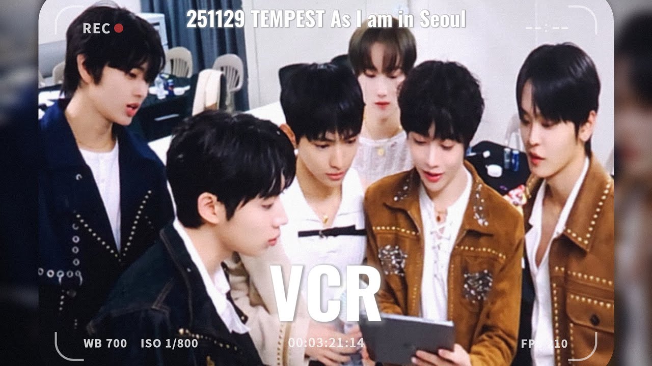 [4k] 251129 TEMPEST As I am in Seoul DAY1 VCR
