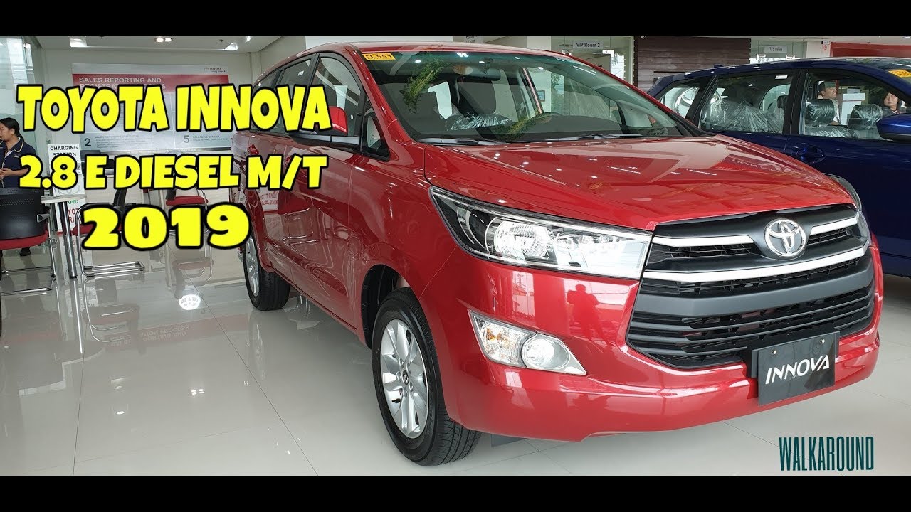 TOYOTA INNOVA 2.8 E DIESEL M/T 2019