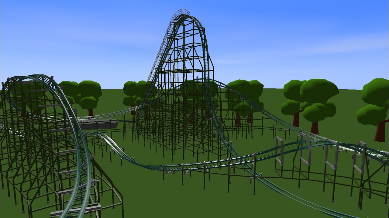 My very first creation in the new ultimate coaster 3 