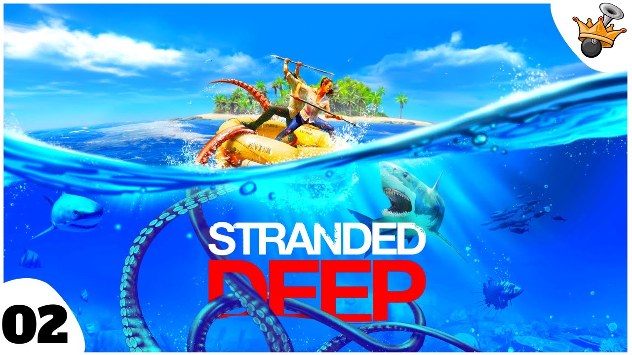 Une tempête s'abat sur l'île ! STRANDED DEEP GAMEPLAY FR #2