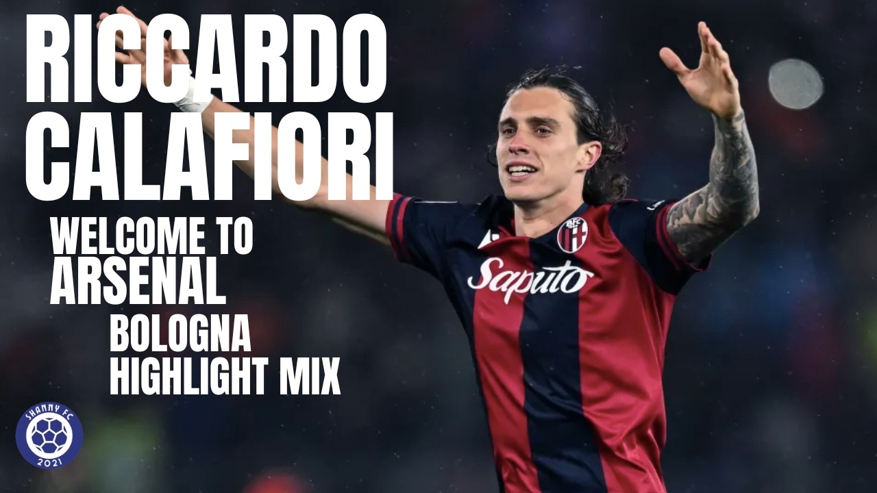 Riccardo Calafiori | Welcome to Arsenal | Highlight Mix