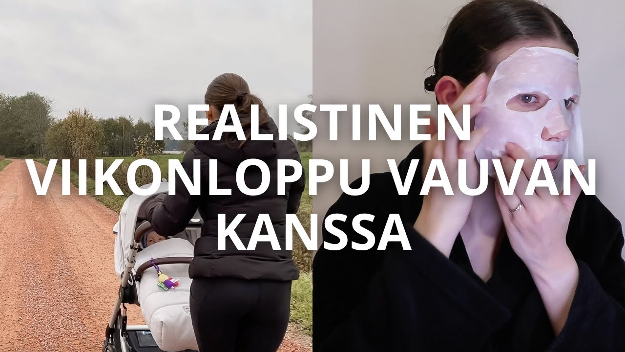 Realistinen Viikonloppu Vauvan Kanssa Kotona | VLOGI