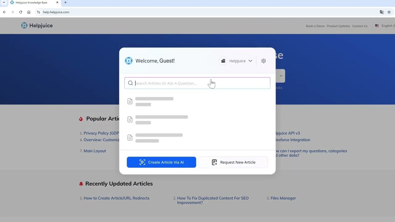 Helpjuice &ndash; The AI Auto-Updating Knowledge Base