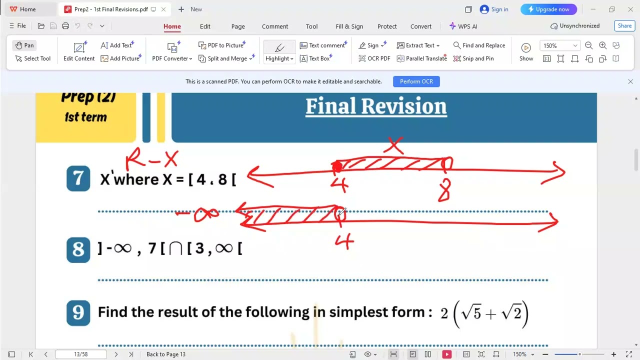 Math, Prep2, Final Revision, Essay (1)