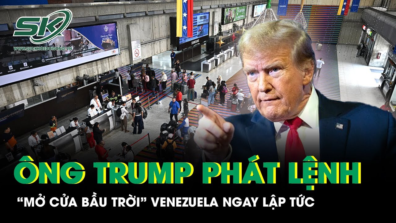 Ông Trump phát lệnh “mở cửa bầu trời” Venezuela ngay lập tức sau chiến dịch bắt ông Maduro
