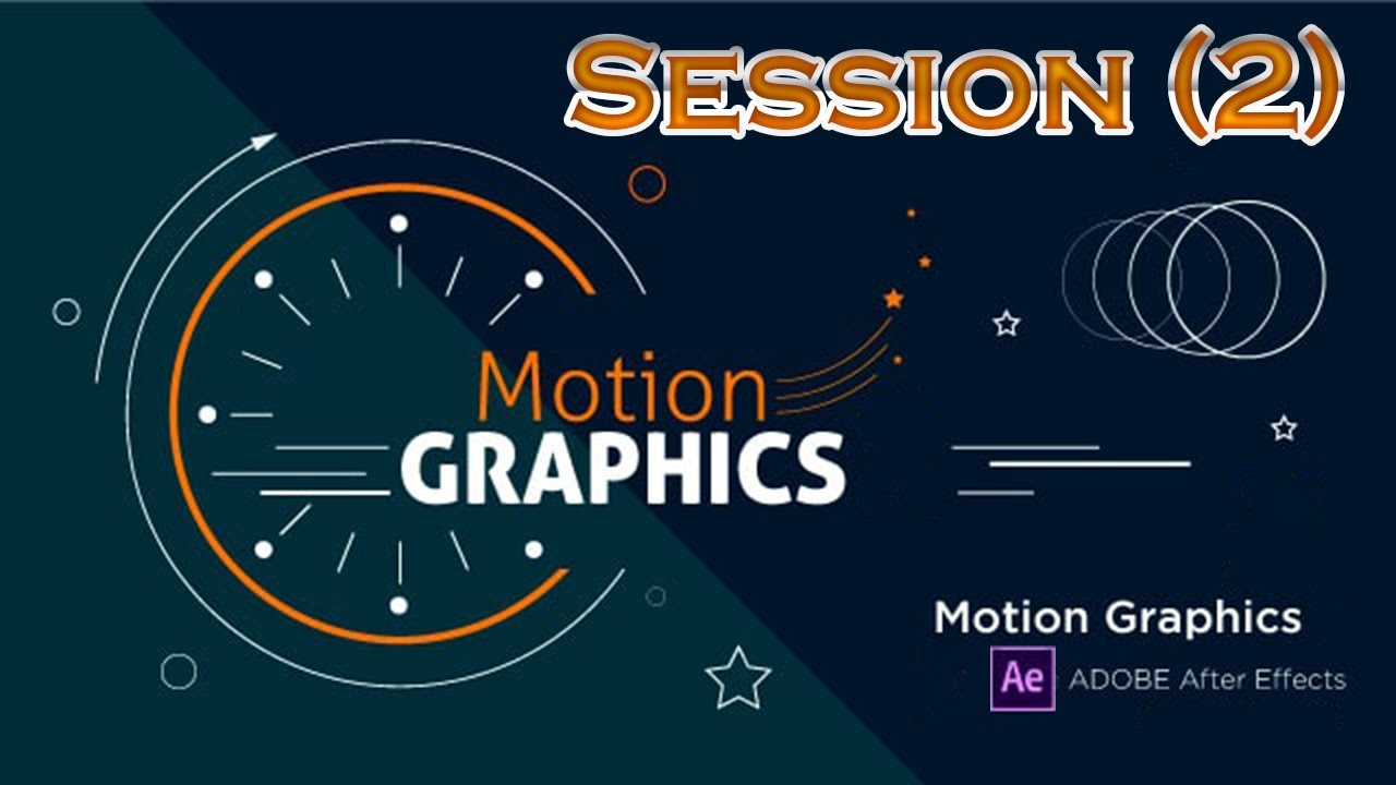 Motion Graphics Course (Arabic) | Session (2) | Shape Layer + Text Layer + Smoothing Motion + Task 2